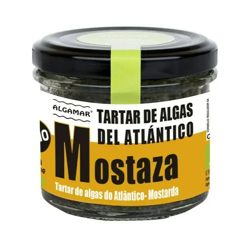 Tartar de alge cu mustar bio 100g Algamar