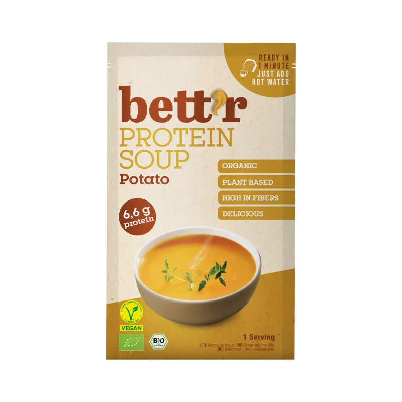 Supa instant proteica cu cartofi bio 30g Bettr