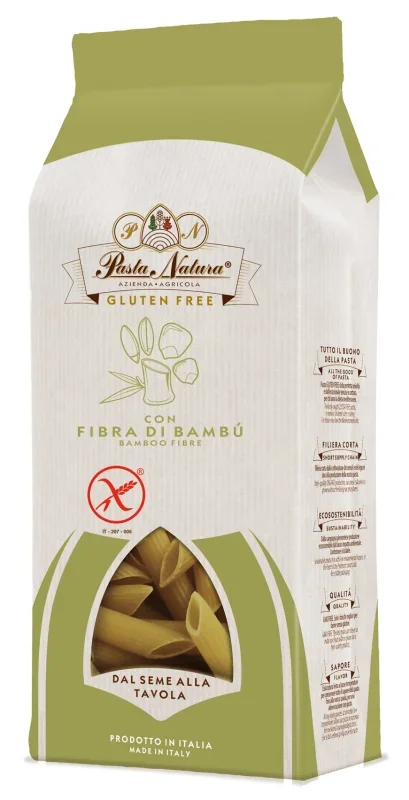 Paste maccheroni cu bambus 250g Pasta Natura