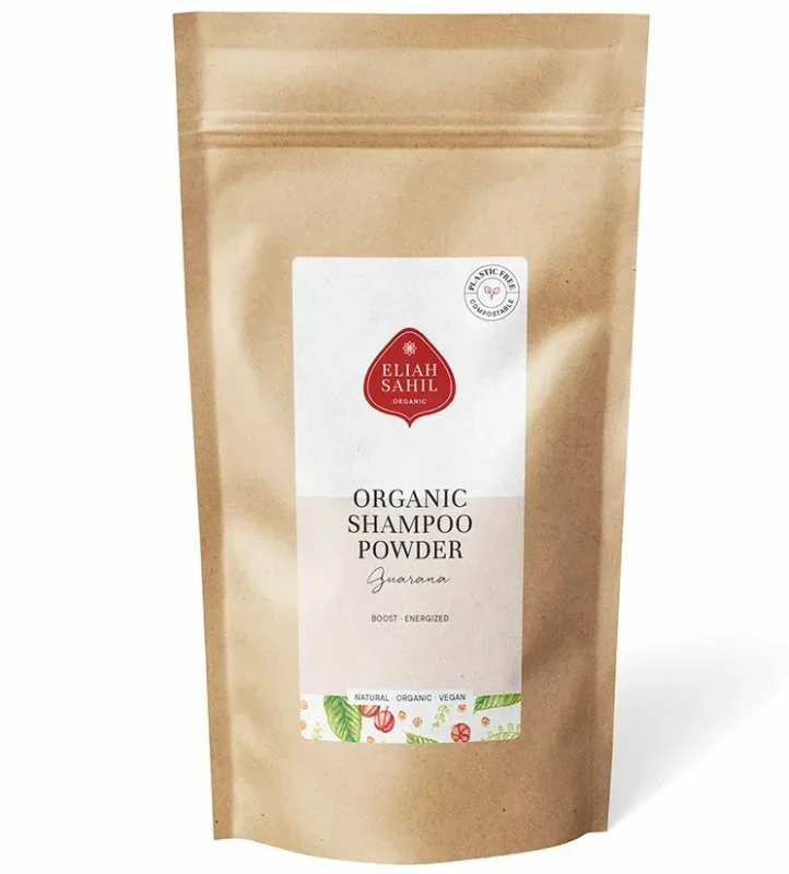 Sampon pudra cu guarana ecologic 250g – refill Eliah Sahil
