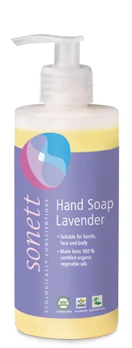 Sapun lichid pentru maini cu lavanda ecologic 300ml Sonett