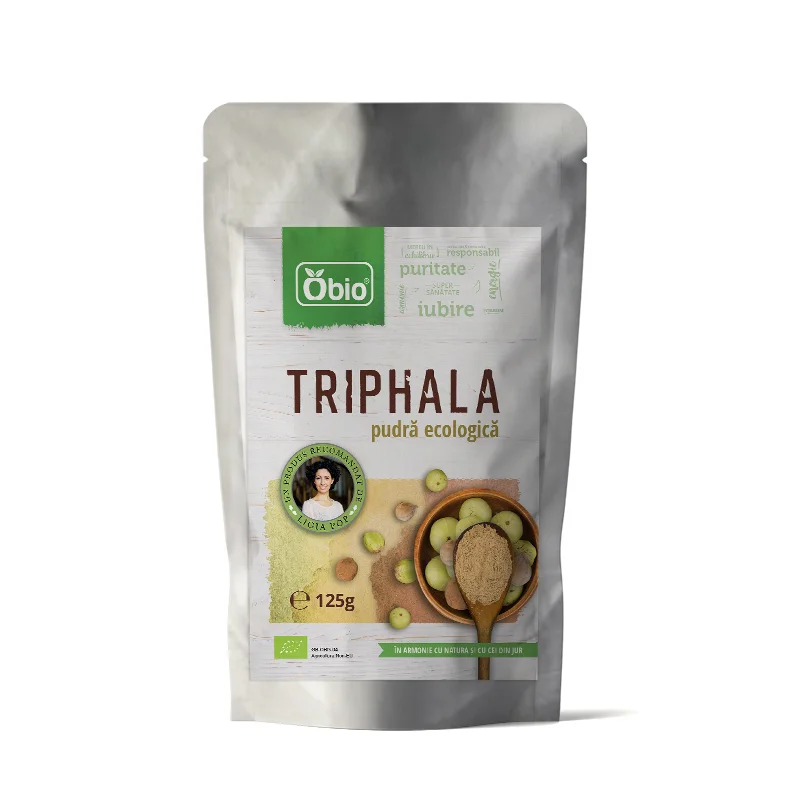 Triphala pudra bio 125g Obio