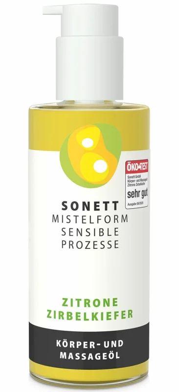 Ulei pentru corp si masaj cu lamaie si pin bio 145ml Sonett