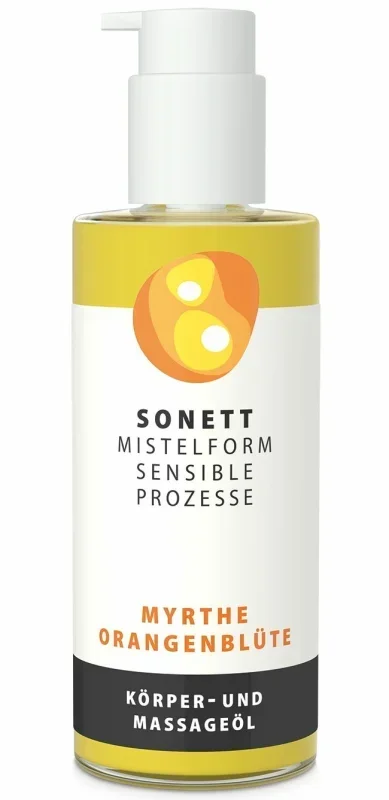 Ulei pentru corp si masaj cu mirt si flori de portocal bio 145ml Sonett