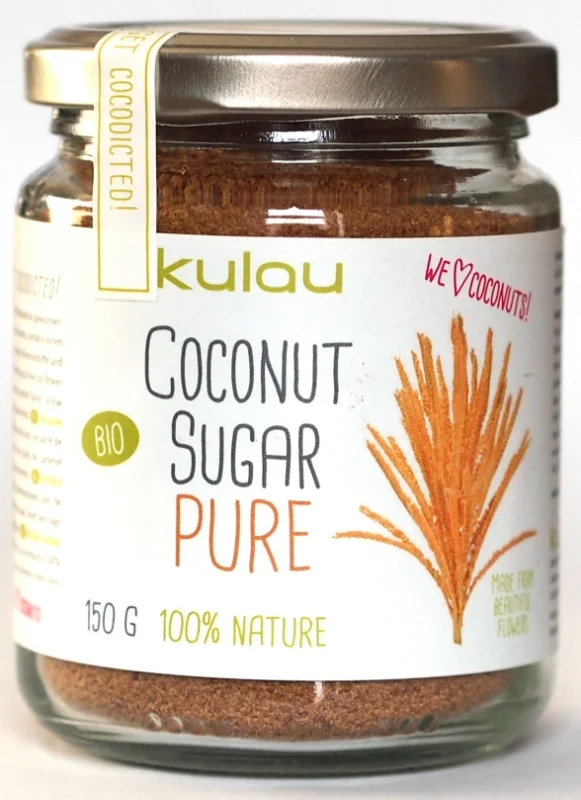 Zahar din nectar de flori de cocos bio 150g Kulau