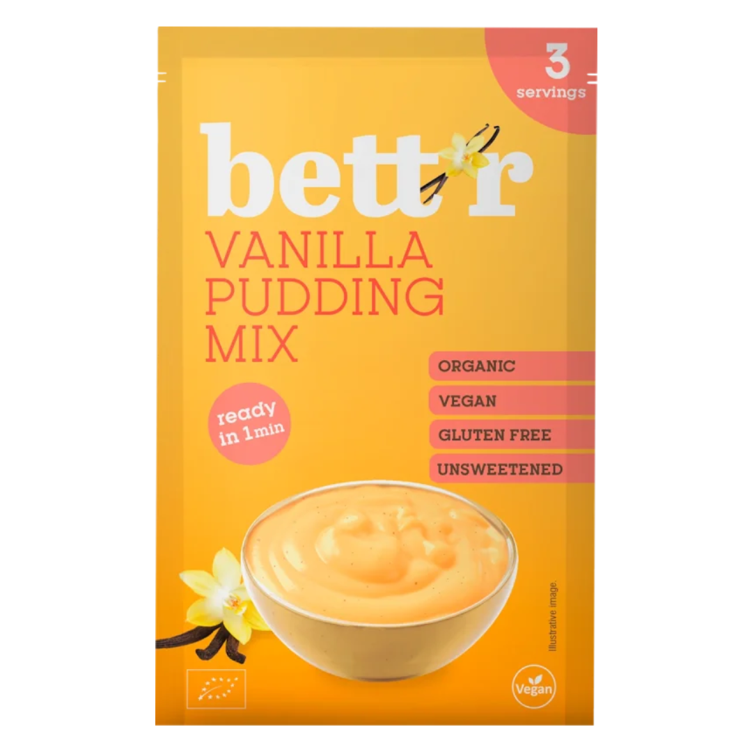 Mix pentru budinca cu vanilie bio 30g Bettr
