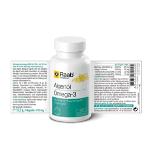 Omega 3 din ulei de alge 1183mg 30 capsule 35.5g Raab