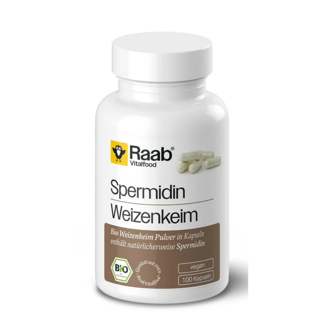 Spermidina bio 600mg 100 capsule 60g Raab