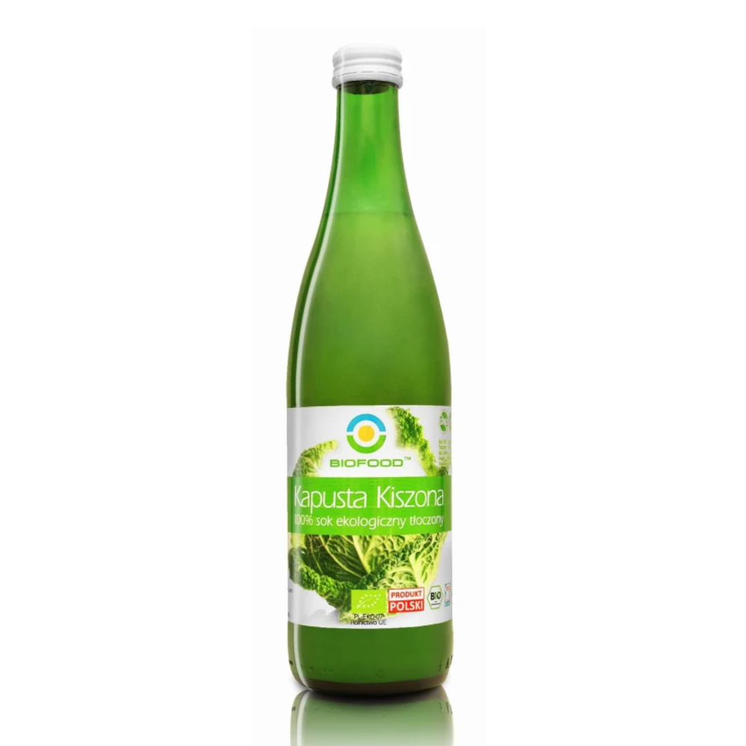 Suc de varza lactofermentata bio 500ml Biofood