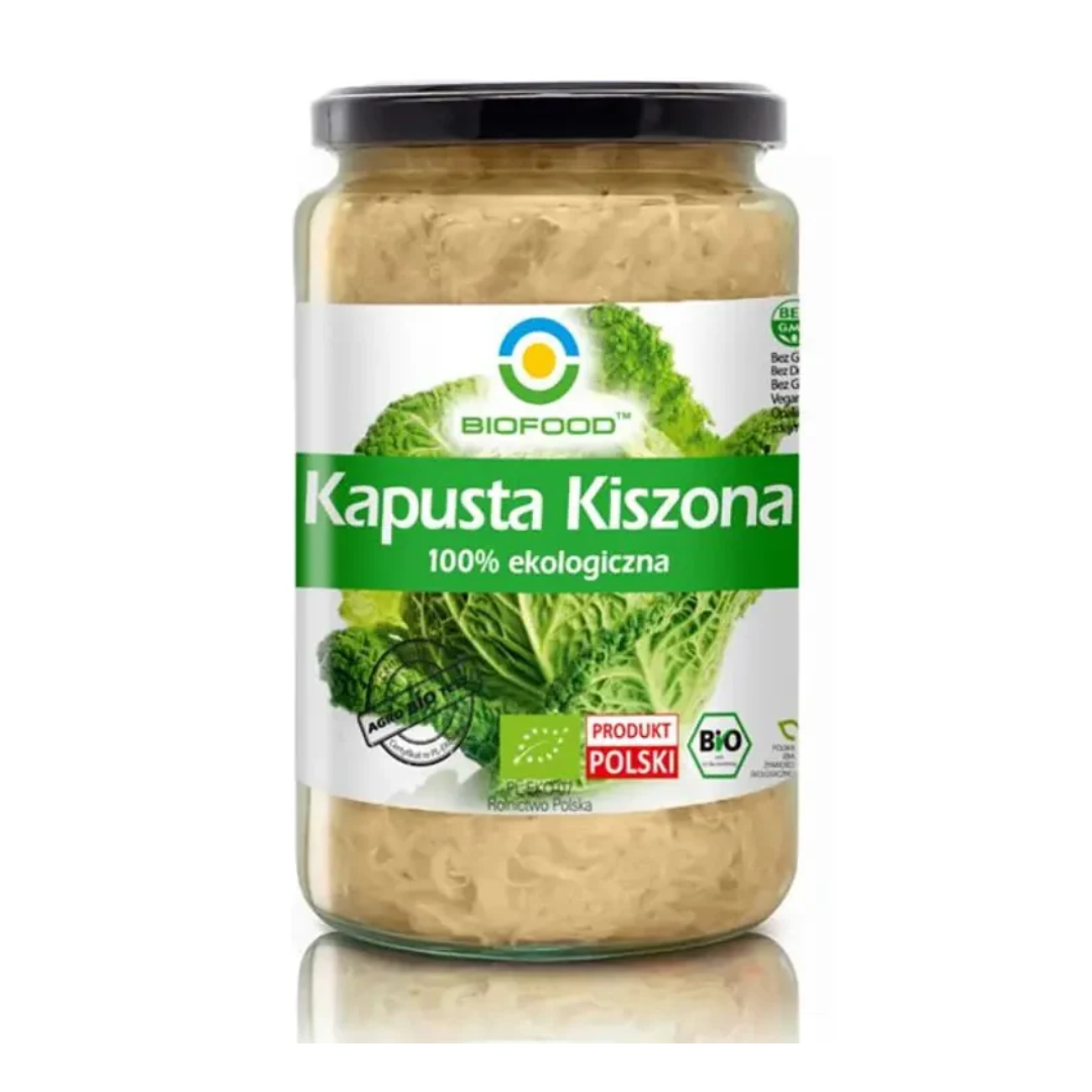 Varza lactofermentata bio 700g Biofood
