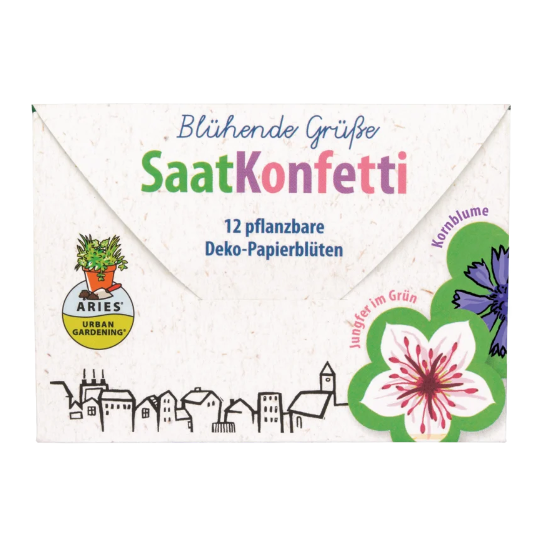 Confetti cu seminte de flori decorative bio 12 bucati Aries