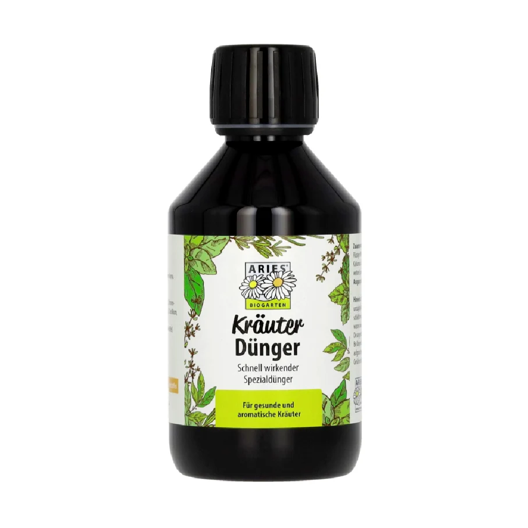 Fertilizant de origine vegetala pentru ierburi aromatice ecologic 250ml Aries