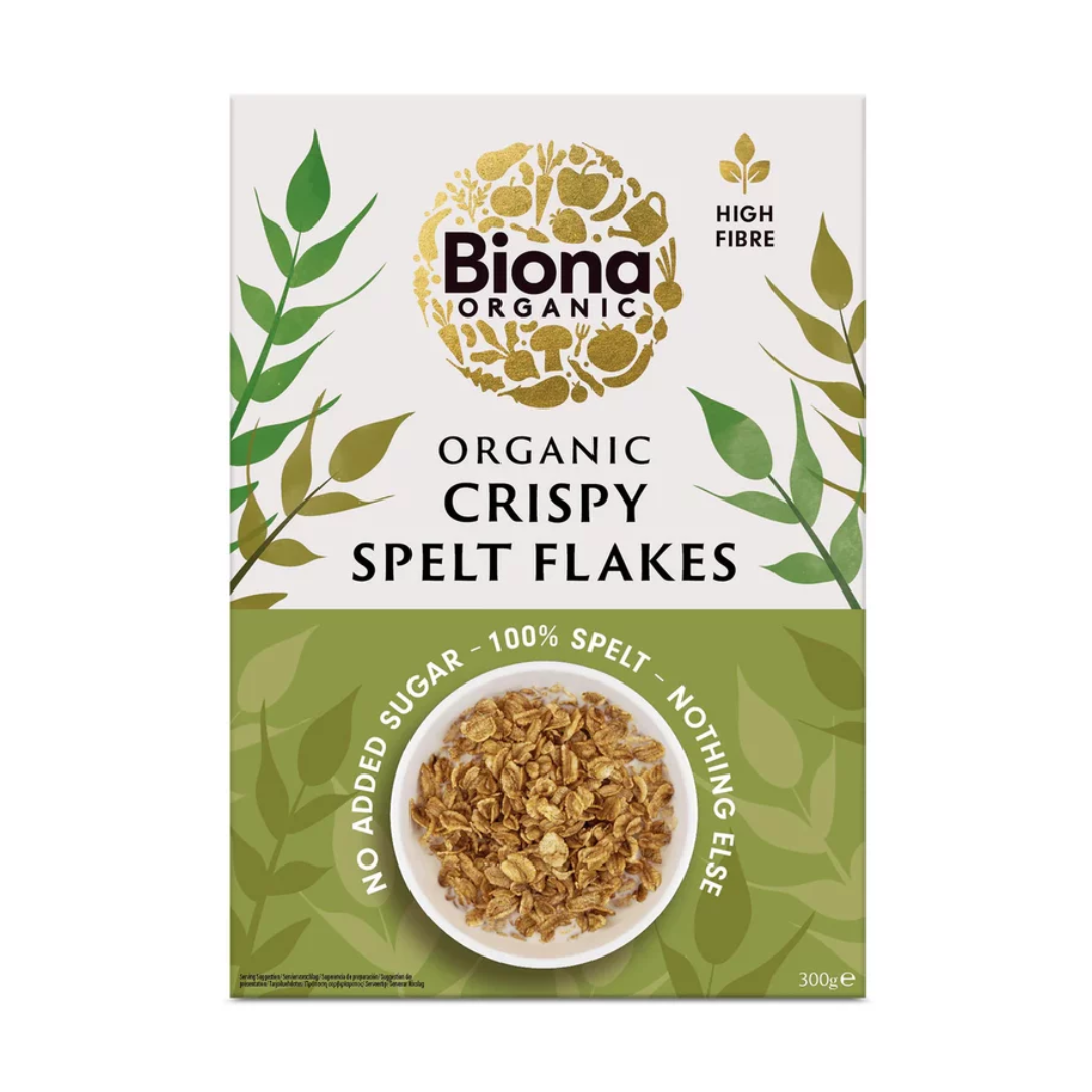 Fulgi de spelta crispy bio 300g Biona