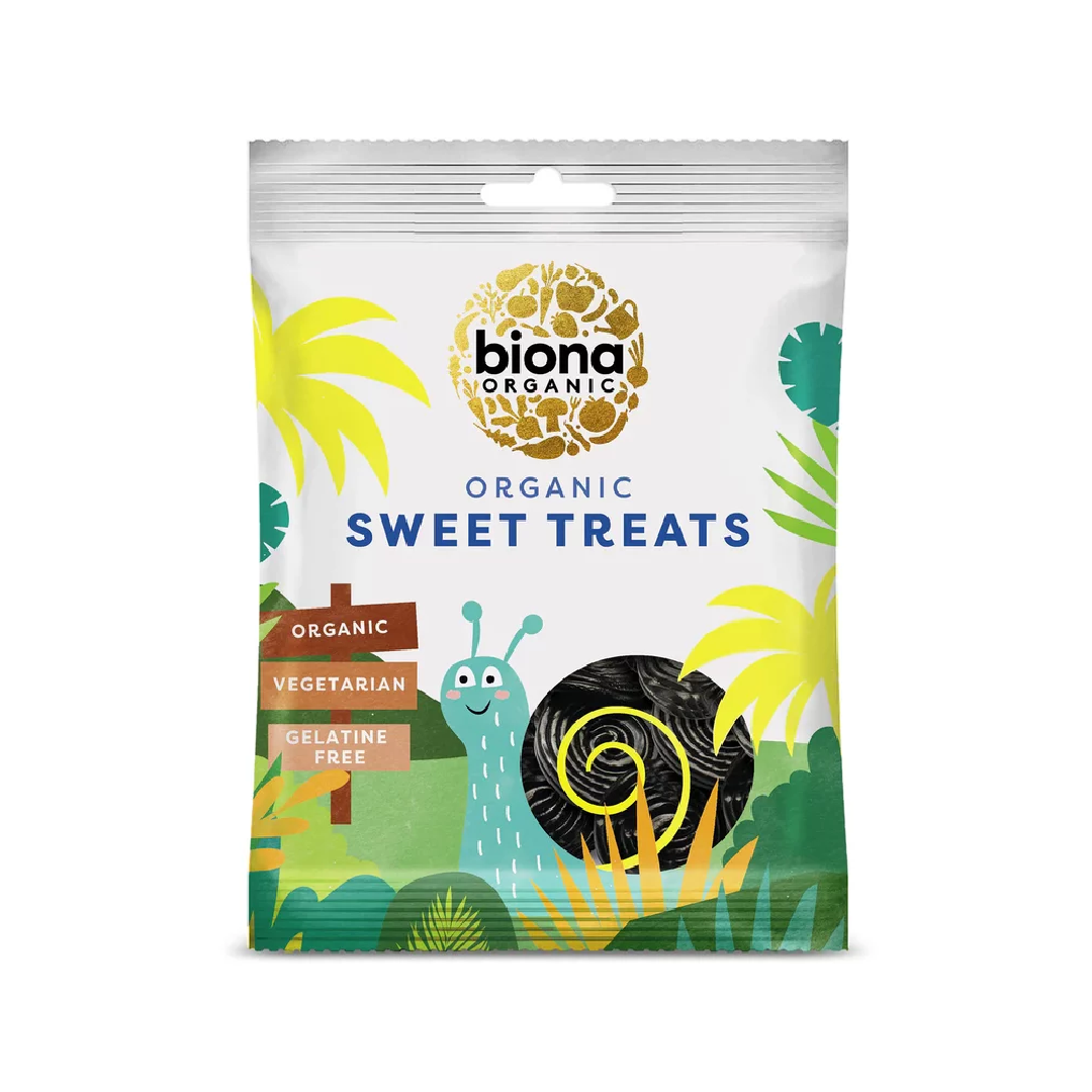 Jeleuri spirale din lemn dulce bio 75g Biona