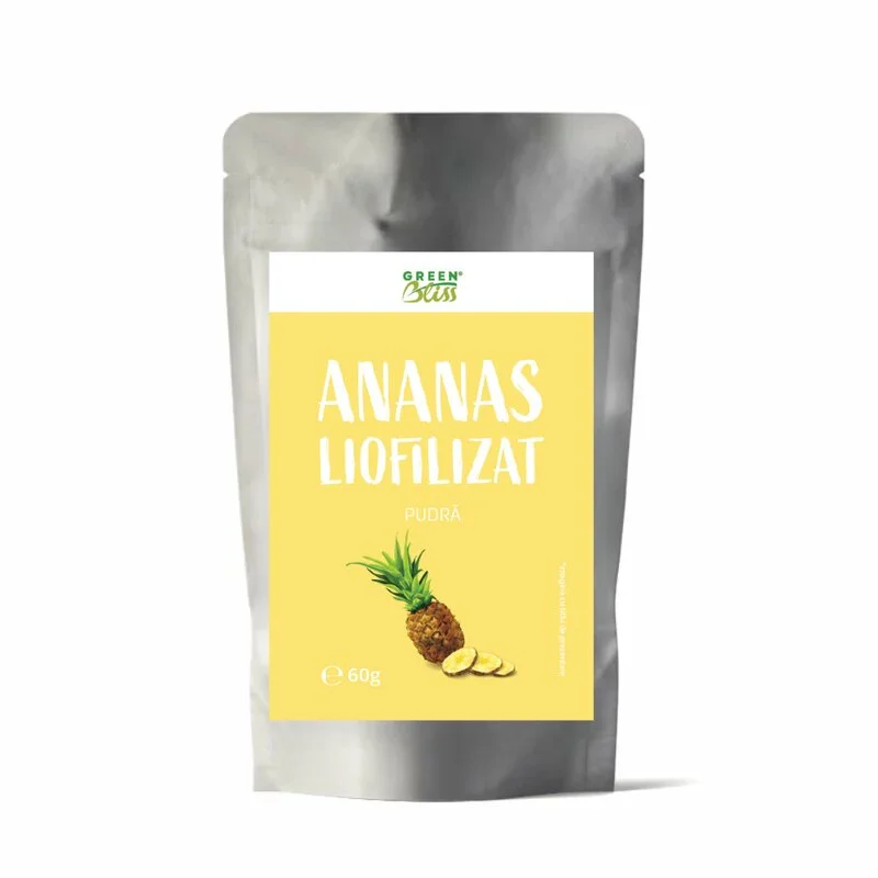 Ananas liofilizat pudra 125g Green Bliss
